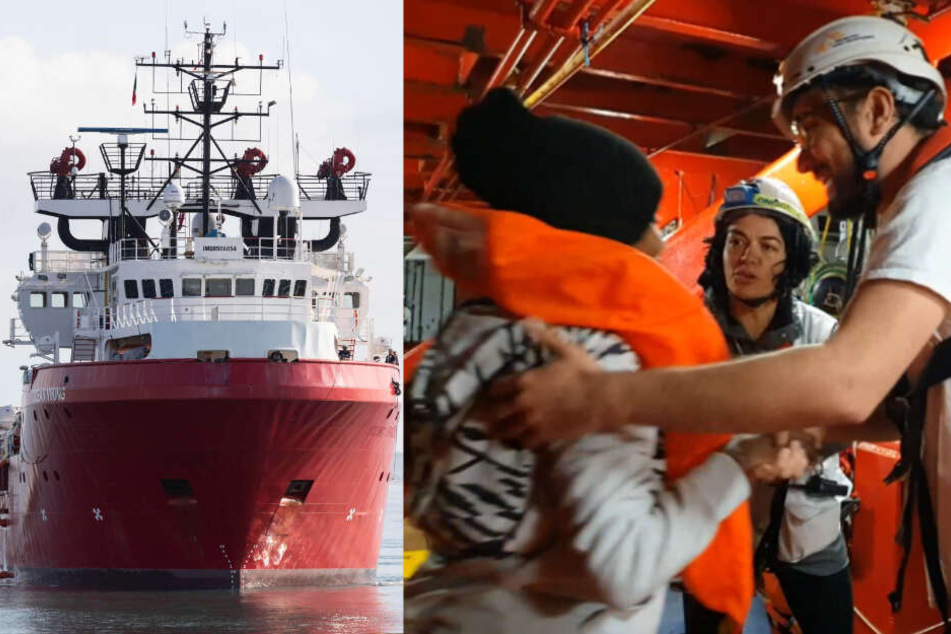 Völlig überfülltes Schlauchboot: 92 Menschen aus Mittelmeer geborgen
