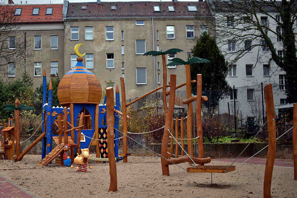 Der Spielplatz in Neukölln erregt die Gemüter.