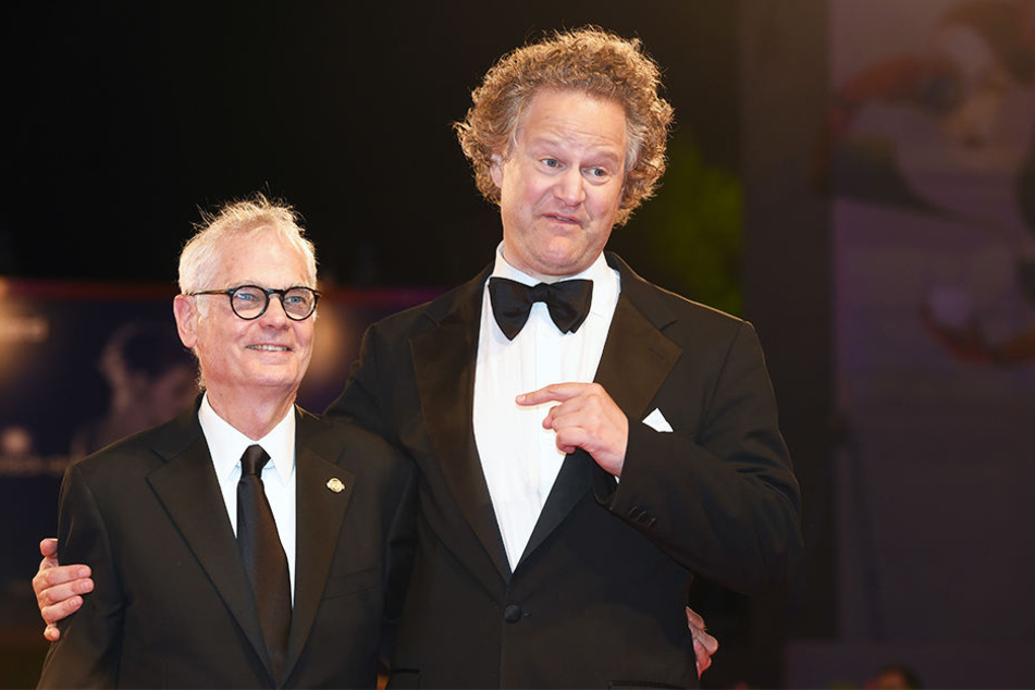 Florian Henkel von Donnersmarck (45, r.) mit seinem Kameramann Caleb Deschanel (73).