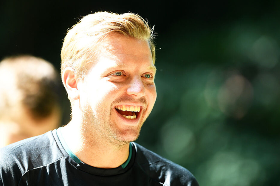 Florian Kohfeldt blickt wie seine Spieler zuversichtlich in die Zukunft.