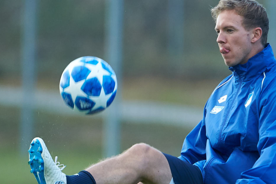 Kann es auch selbst mit dem Fuß: TSG-Coach Julian Nagelsmann (31).