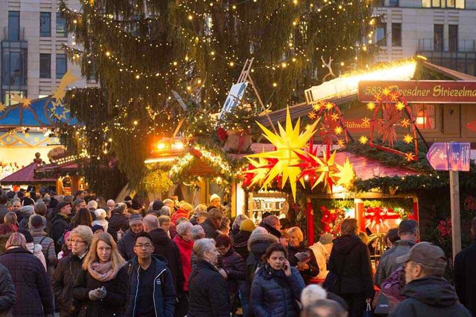 Sachsens Weihnachtsmärkte mit ihren Tausenden Besuchern haben nach Einschätzung der Ermittler eine hohe "Gefährdungsrelevanz".