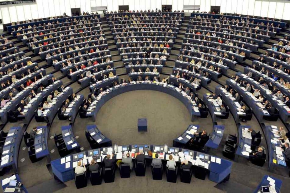 Das EU-Parlament.