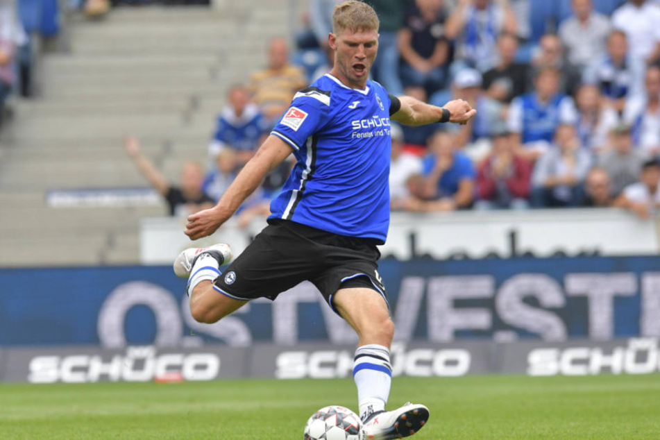 Auch im Spiel gegen Dynamo Dresden zeigte Klos sich kämpferisch.