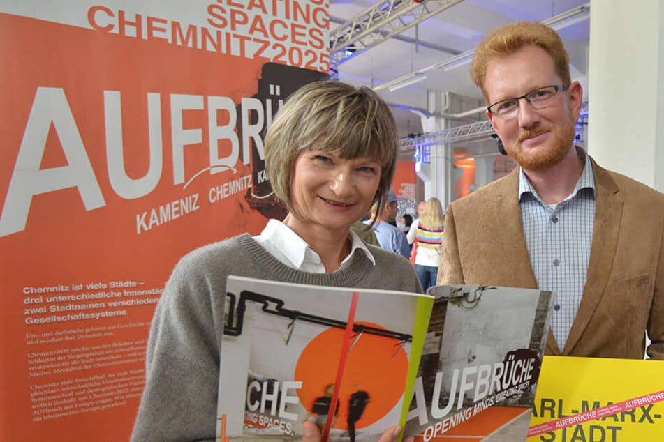 Oberbürgermeisterin Barbara Ludwig (57, SPD) und Ferenc Csák (45) stellten die Bewerbung vor.