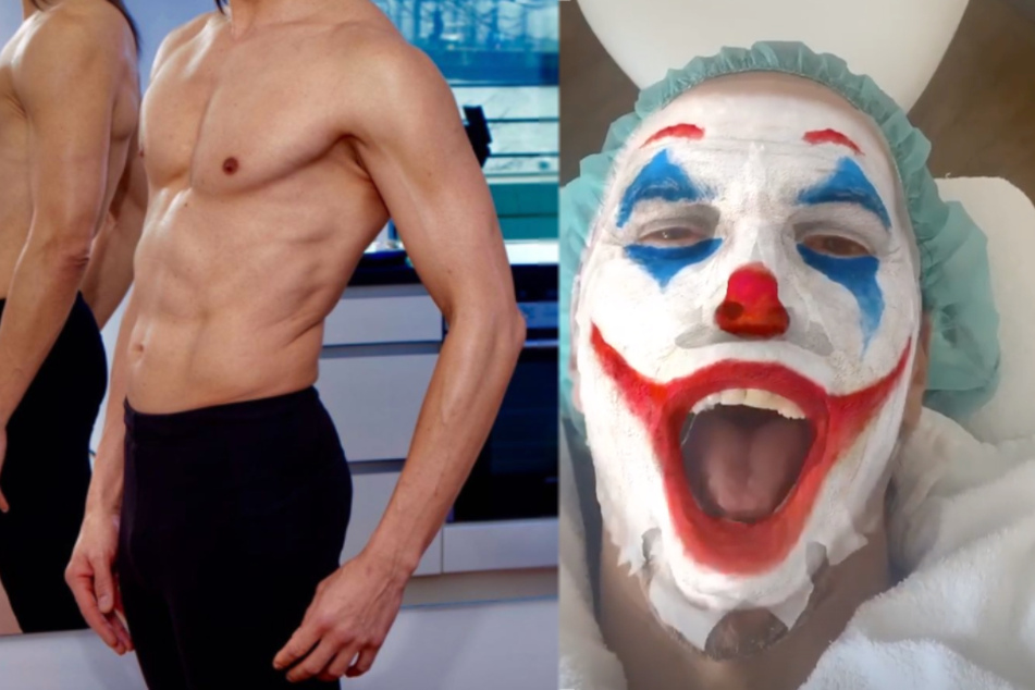 Welcher deutsche Promi schlüpft denn hier in die Rolle des "Joker"?