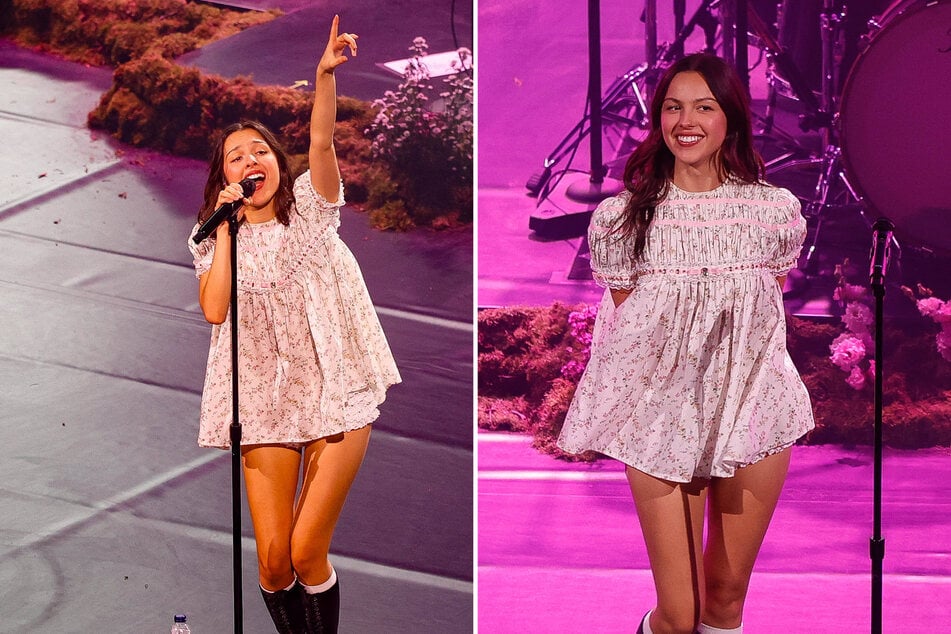 Olivia Rodrigo hit back at the online discourse surrounding her recent babydoll dress look, admitting it has been making her "so upset."