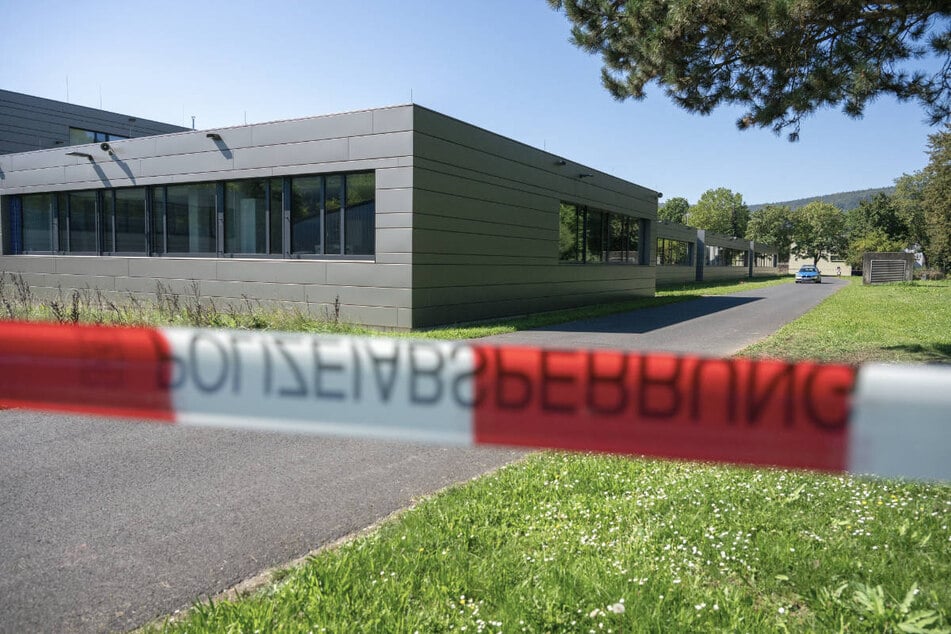 Die Schule in Lohr am Main, auf deren Gelände im vergangenen September der 14 Jahre alte Schüler getötet wurde.