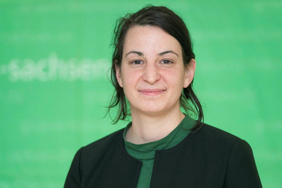 Landtagsabgeordnete Christin Melcher (38, Grüne).