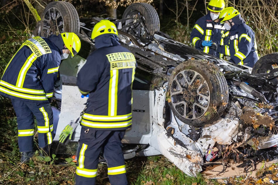 Fünf Verletzte bei SUV-Unfall nahe Babenhausen: Fahrer saß betrunken am Steuer