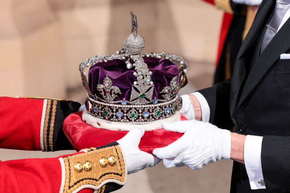 Die Imperial State Crown, in der der Diamant "Cullinan II" steckt.