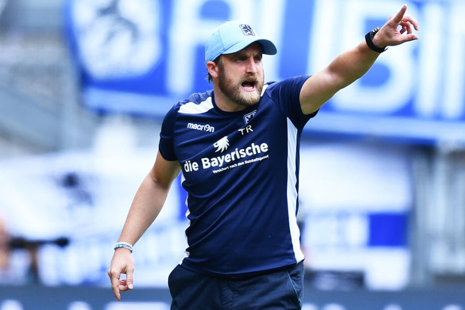 Peitschte seine Mannschaft nach vorne: "Löwen"-Coach Daniel Bierofka.