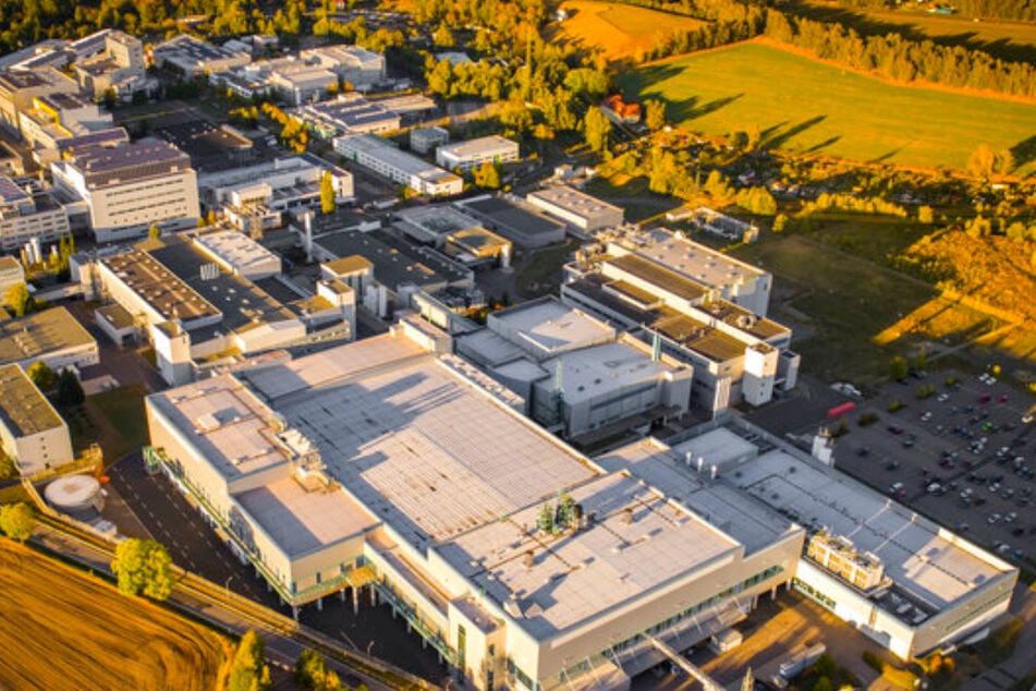 Siltronic Standort in Freiberg, Sachsen