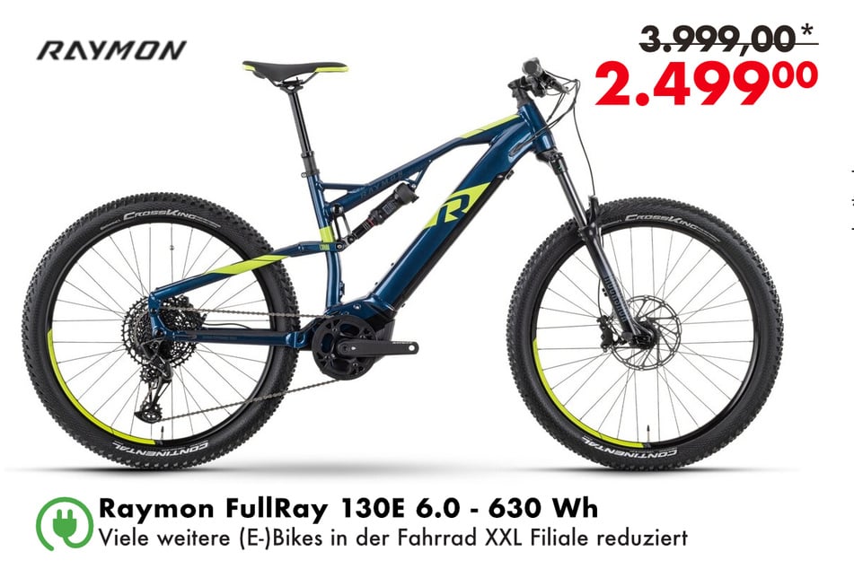 Raymon FullRay 130E 6.0 - 630 Wh