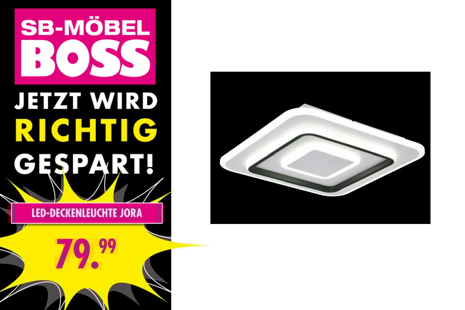 LED-Deckenleuchte Jora