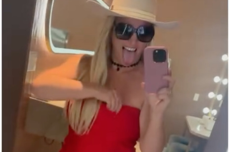 Britney Spears is living it up in Sin City as talk about her mental well-being continues.