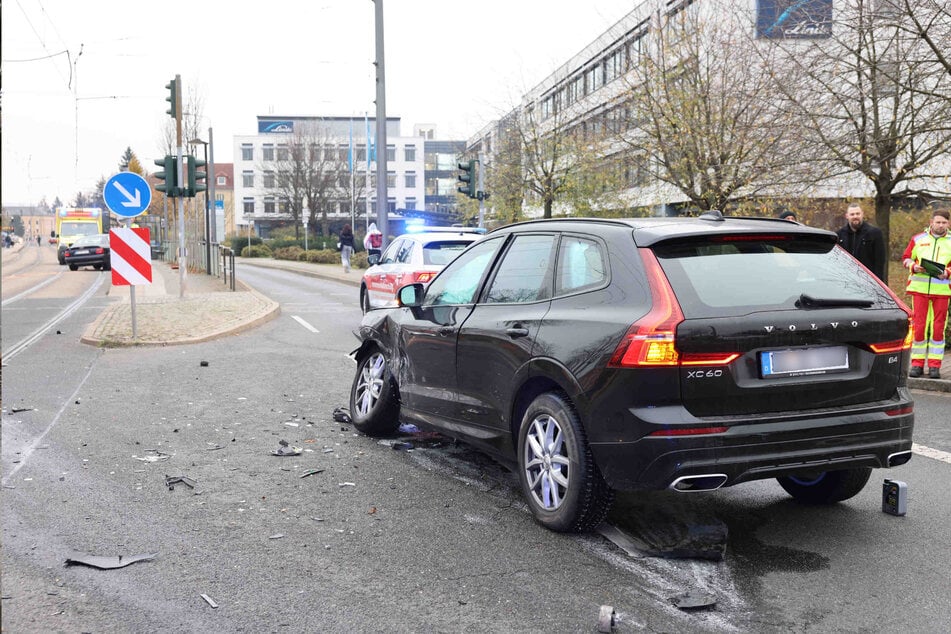 Auch der Volvo war nicht mehr fahrtüchtig.