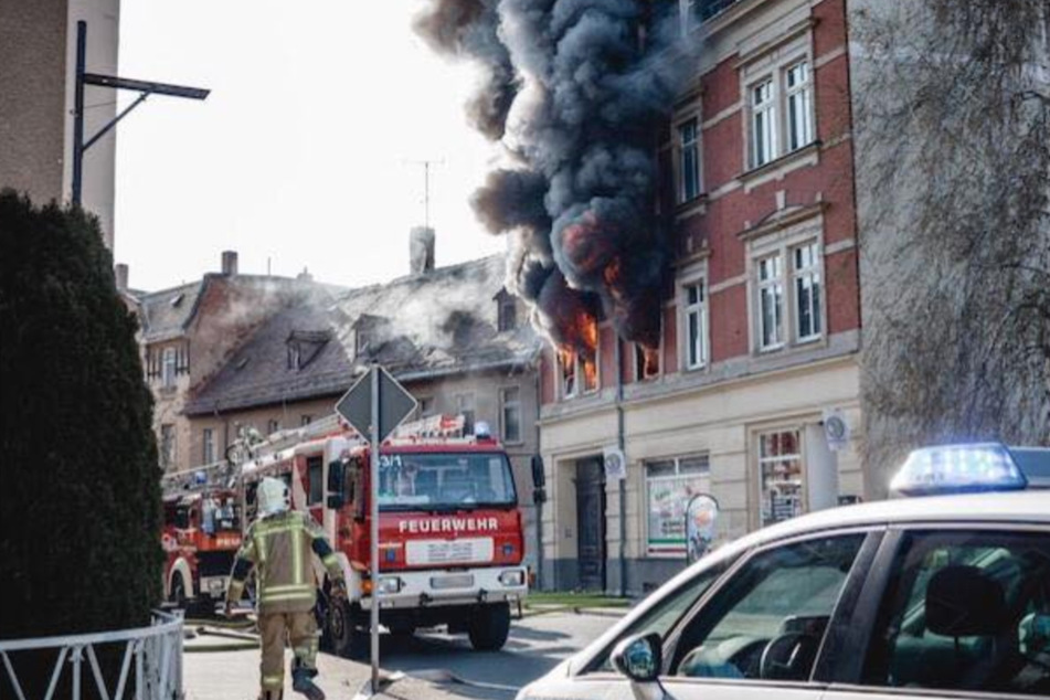 Haus in Gößnitz unbewohnbar nach Brand: Bewohner stehen vor dem Nichts