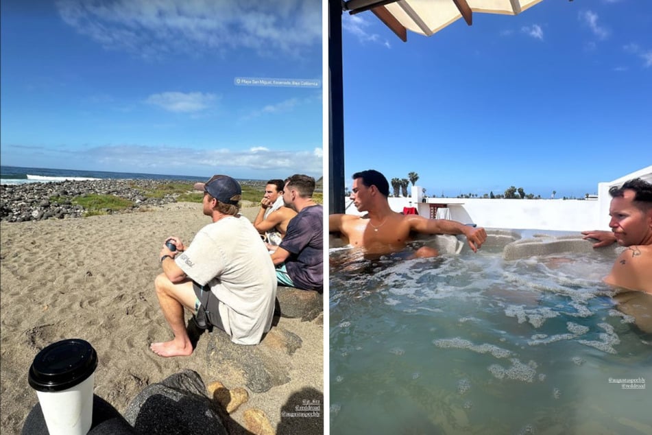 Die drei Männer waren auf einem Ausflug entlang einer Küstenstrecke südlich der Stadt Ensenada, wo sie idyllische Fotos veröffentlichten, bevor sie am vergangenen Wochenende verschwanden.