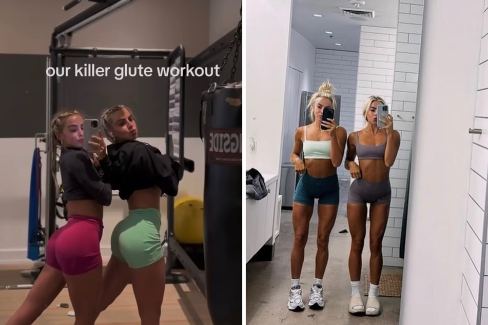 Cavinder twins reveal their "killer glute workout" in viral TikTok