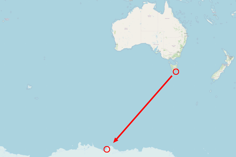 Die Nuyina ist von Hobart in die 3443 Kilometer entfernte Casey-Station aufgebrochen. Das Schiff soll in den nächsten Tagen eintreffen.
