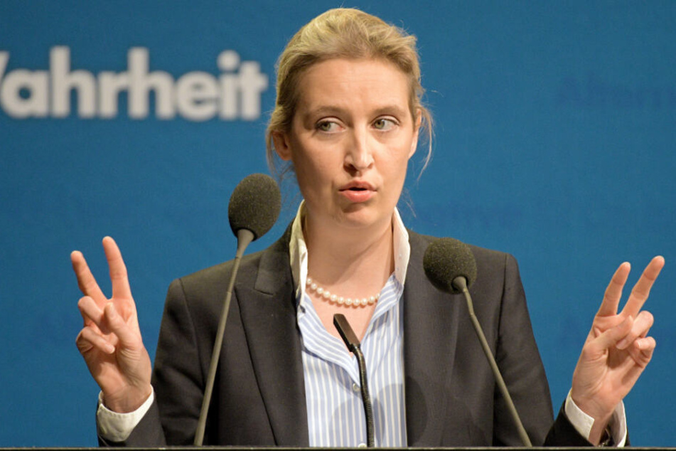 Alice Weidel spricht auf dem Parteitag der AfD Baden-Württemberg.