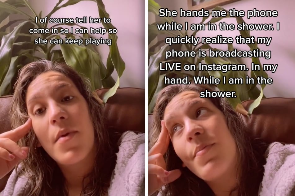 So schnell kann's gehen: Eigentlich will Brianna nur in Ruhe duschen, im nächsten Moment ist sie auf einmal nackt im Internet zu sehen.