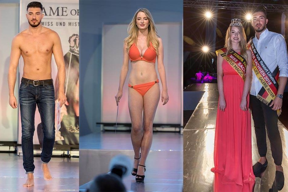 Auch
beim
obligatorischen
Bikini bzw.
Oben-ohne-Walk
konnten
die beiden
Schönheiten
die
Jury
überzeugen.