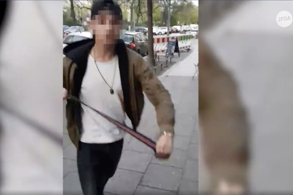 Der Angreifer (19) ging mit einem Gürtel auf den jüdischen Mann los.