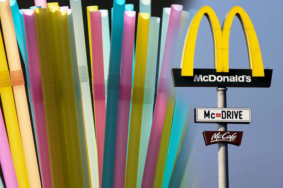 McDonald's in den Großbritannien verbannt bald über Plastikstrohhalme.