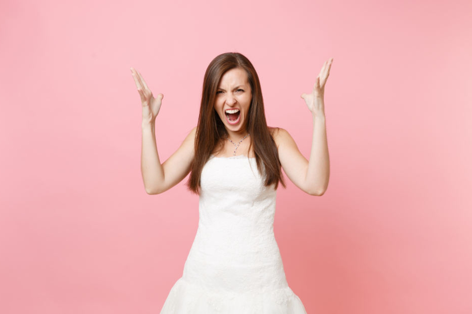 Die Braut wurde im Netz "Bridezilla" getauft - eine Mischung aus "Bride"und "Godzilla".