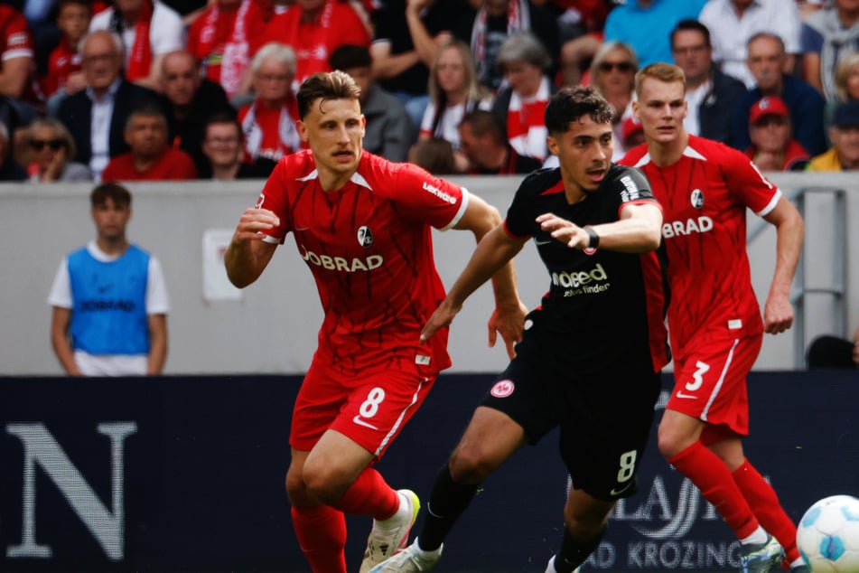 Zwischen dem SC Freiburg und Eintracht Frankfurt entwickelte sich ein enges Spiel.