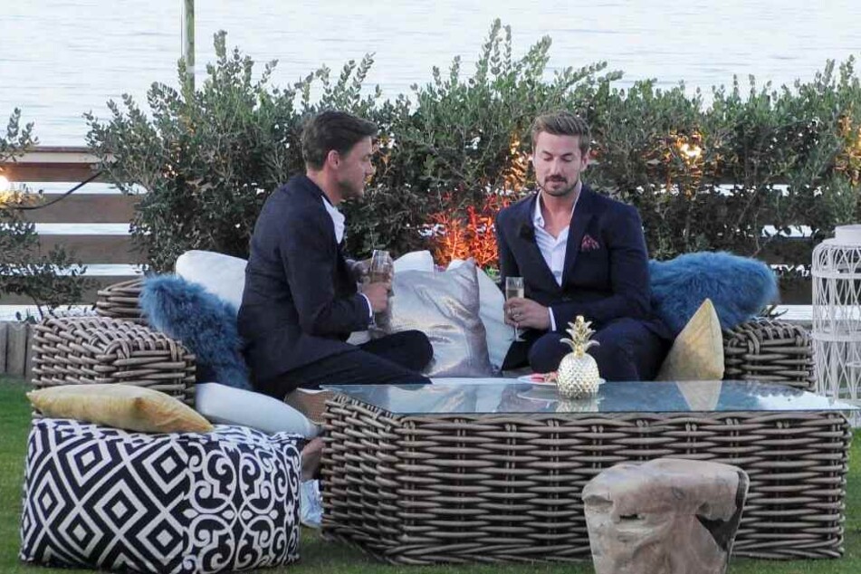Zwischen Dominic (l.) und Prinz Nicolas herrschte bei der Gentlemen's Night Redebedarf.