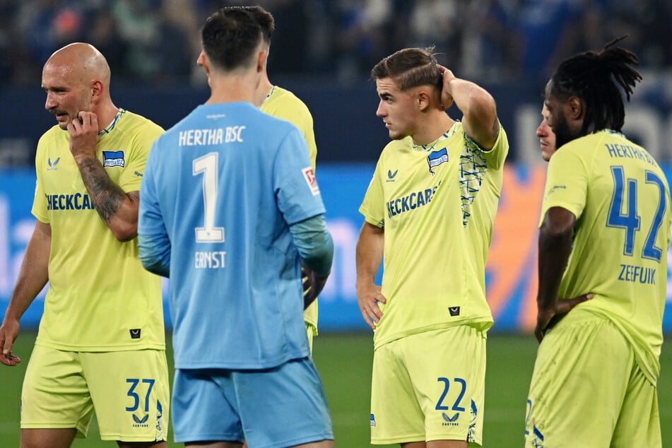 Bei den Hertha-Stars herrscht Ratlosigkeit.