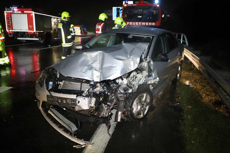 Insgesamt waren fünf Fahrzeuge an dem Unfall beteiligt.