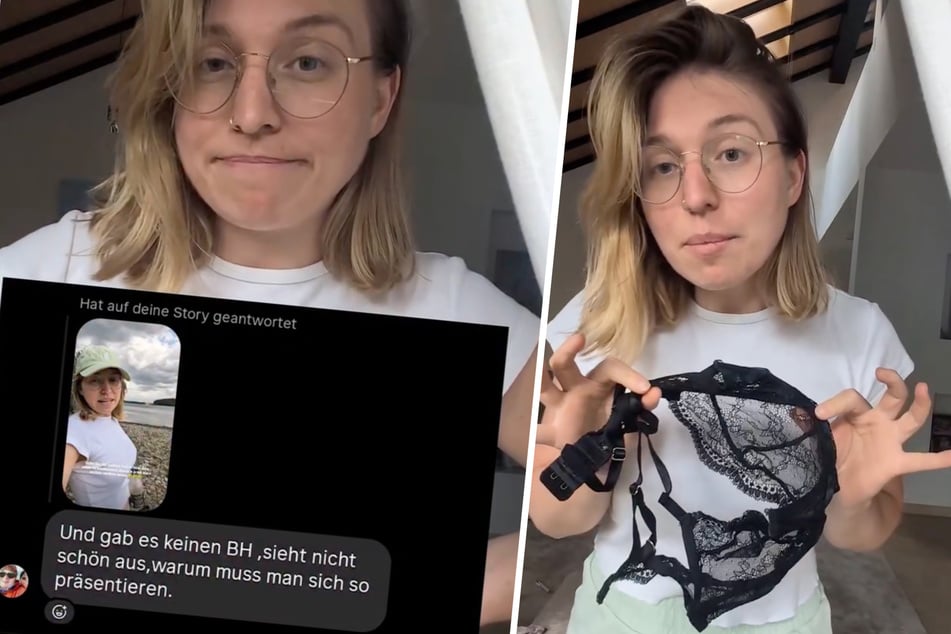 Bianca "Bibi" Heinicke (32) ist der Meinung, auch mal ohne BH die Haustür verlassen zu dürfen, und macht in einem Instagram-Reel auf das kontroverse Thema aufmerksam.