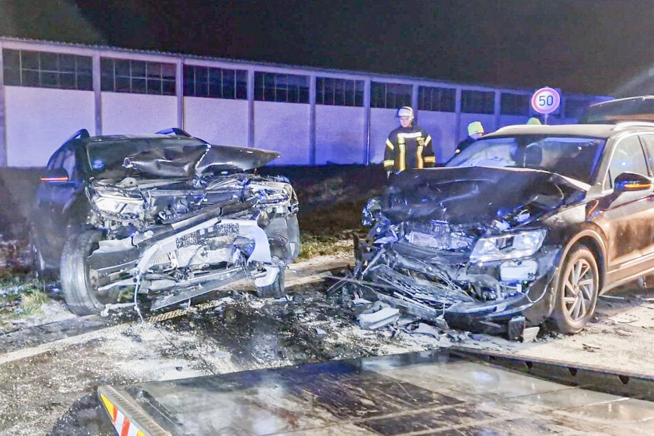 Gefährliches Blitzeis führte am Freitagabend bei Willstätt-Sand im Ortenaukreis zu einem Frontalzusammenstoß zweier Autos.