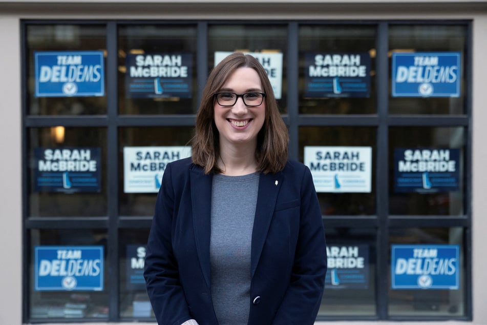 Sarah McBride won her race to represent Delaware in the US House, becoming the first openly transgender person elected to Congress.