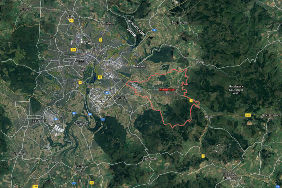Die Tat ereignete sich in Kaufungen bei Kassel.