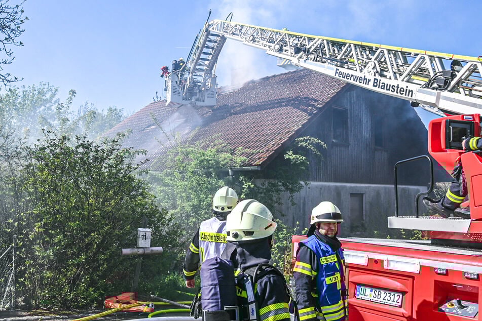 Das Einfamilienhaus ist nicht mehr bewohnbar.