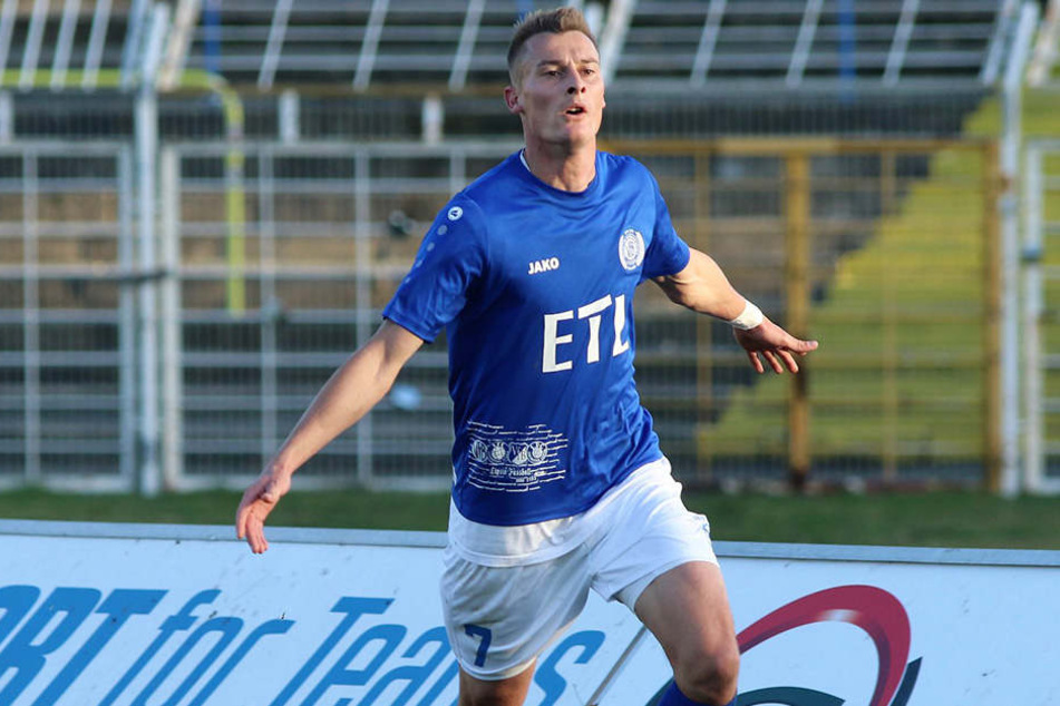 Schon nach 11 Minuten brachte Matthias Steinborn die Blau-Gelben in Führung. (Archivbild)