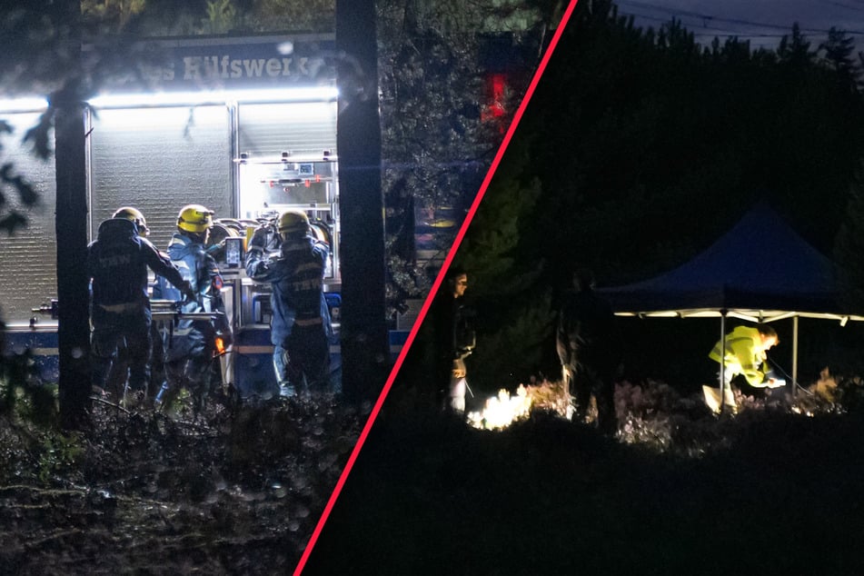 Nach Sprengstoff-Fund an Sachsens Stromnetz: Polizei sucht bis zum Morgengrauen nach Antworten
