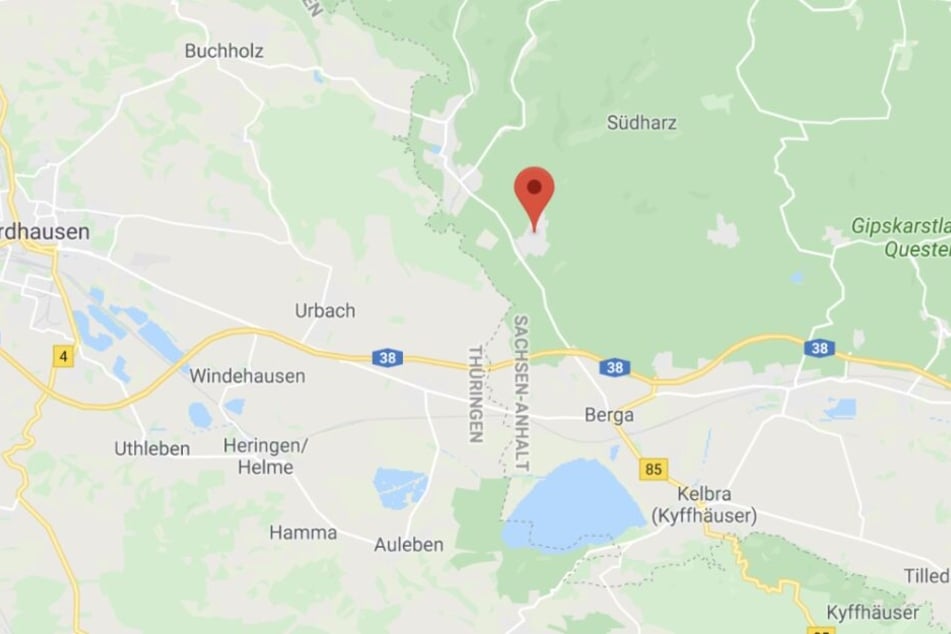 Das kuriose Unglück ereignete sich in Uftrungen an der Grenze zu Thüringen.