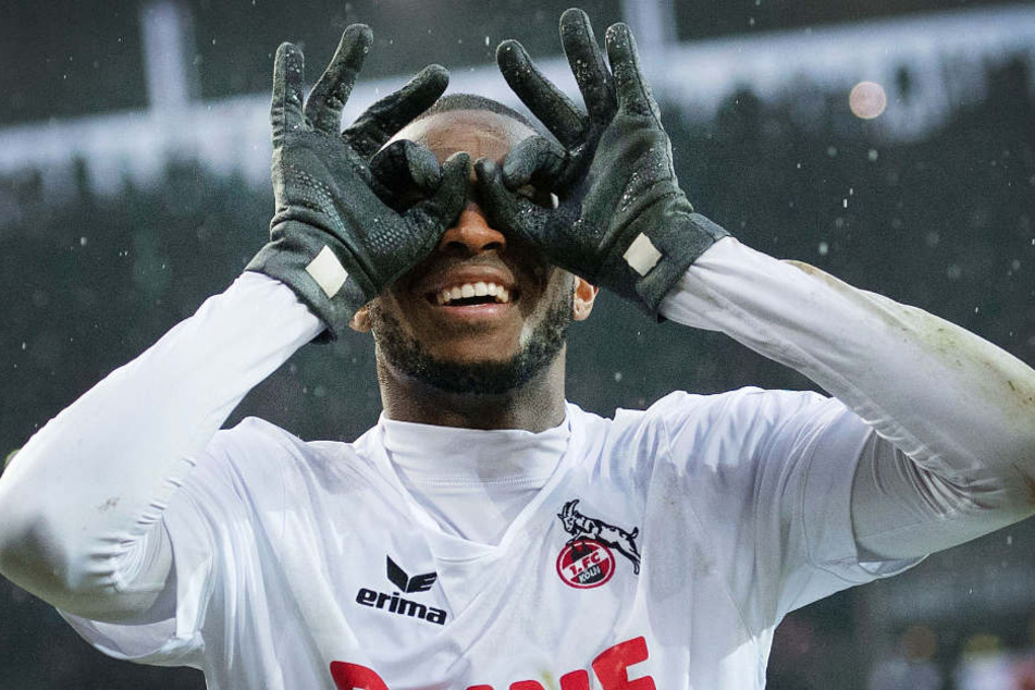 Würde Anthony Modeste (30) seine alte Bundesliga-Form beim VfB wiederfinden? Für den Kölner FC traf der Franzose 40 Mal in 68 Einsätzen.
