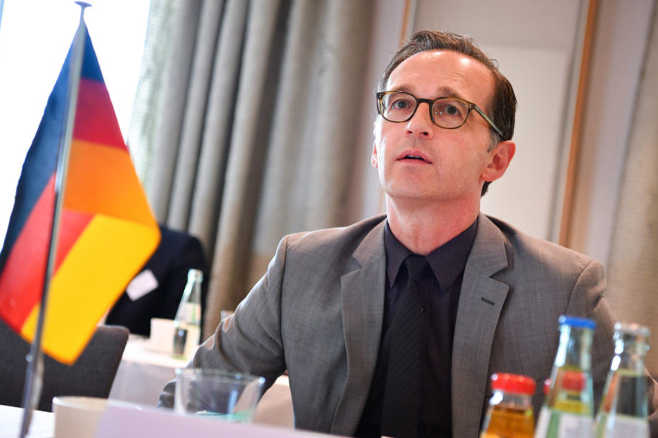 Bundesjustizminister Heiko Maas (50, SPD) spricht am Montagnachmittag in Dresden über Hatespeech im Internet.