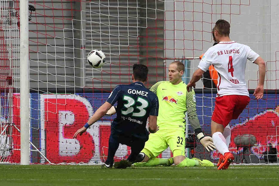 Tor des Tages: Mario Gomez trifft und bescherte RB Leipzig damit die zweite Heimniederlage der Saison.