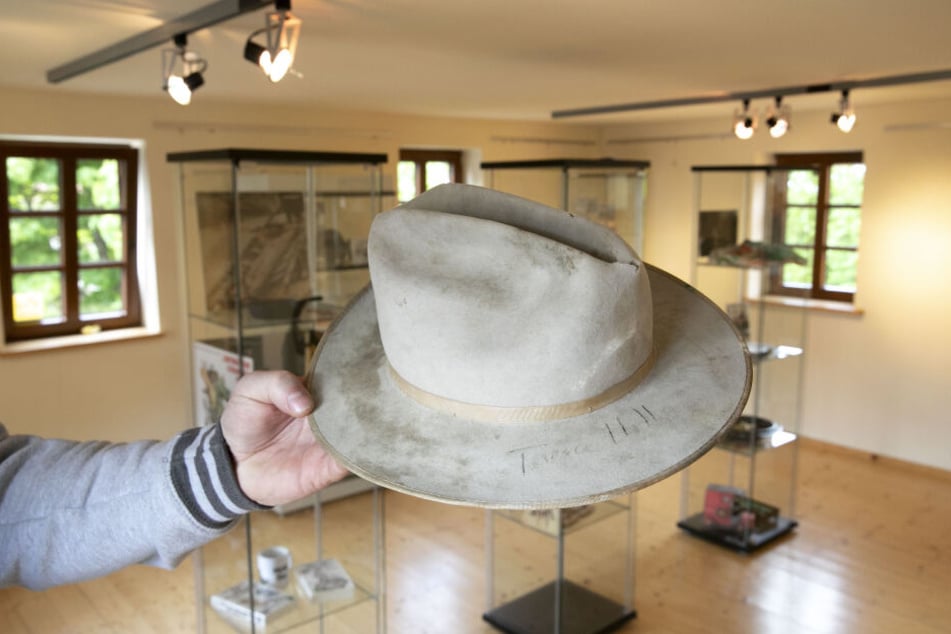 Mit Originalautogramm: Der Hut von Terence Hill aus dem Film "Mein Name ist Nobody" ist Teil der Ausstellung.