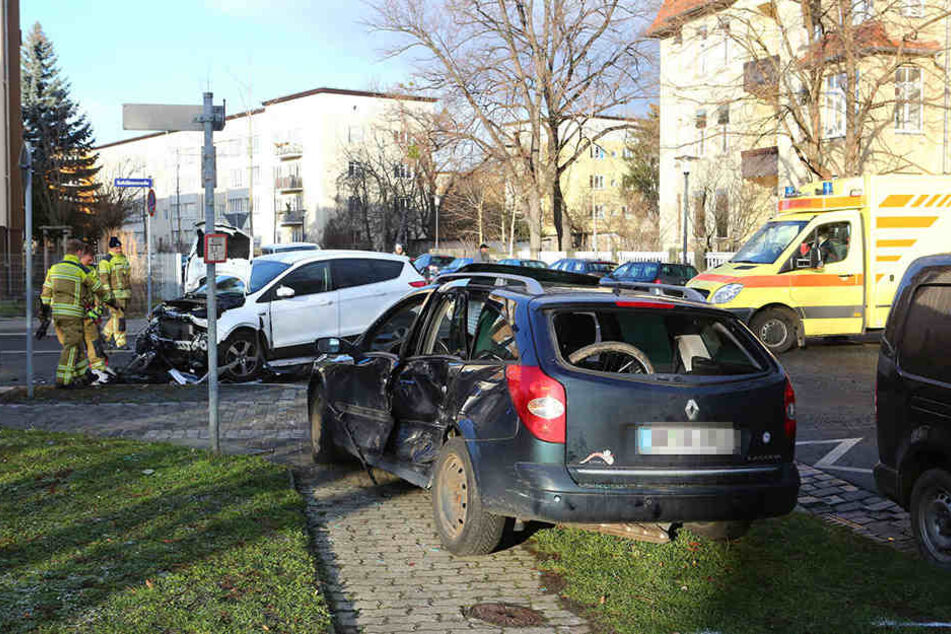 An der Kreuzung krachte es am Morgen.