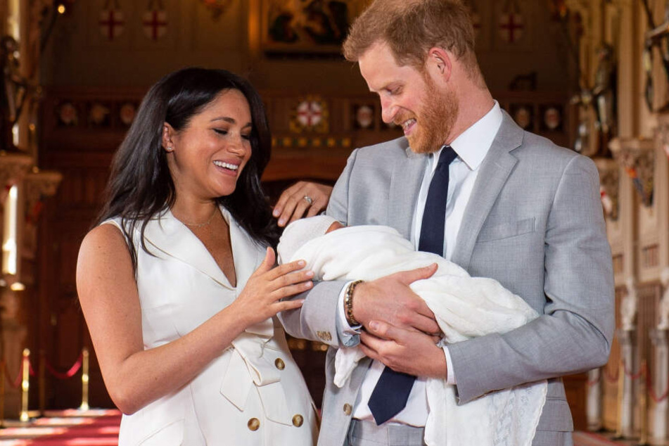 Feiern Weihnachten in Übersee: Prinz Harry (35), Herzogin Meghan (38) und der kleine Archie.