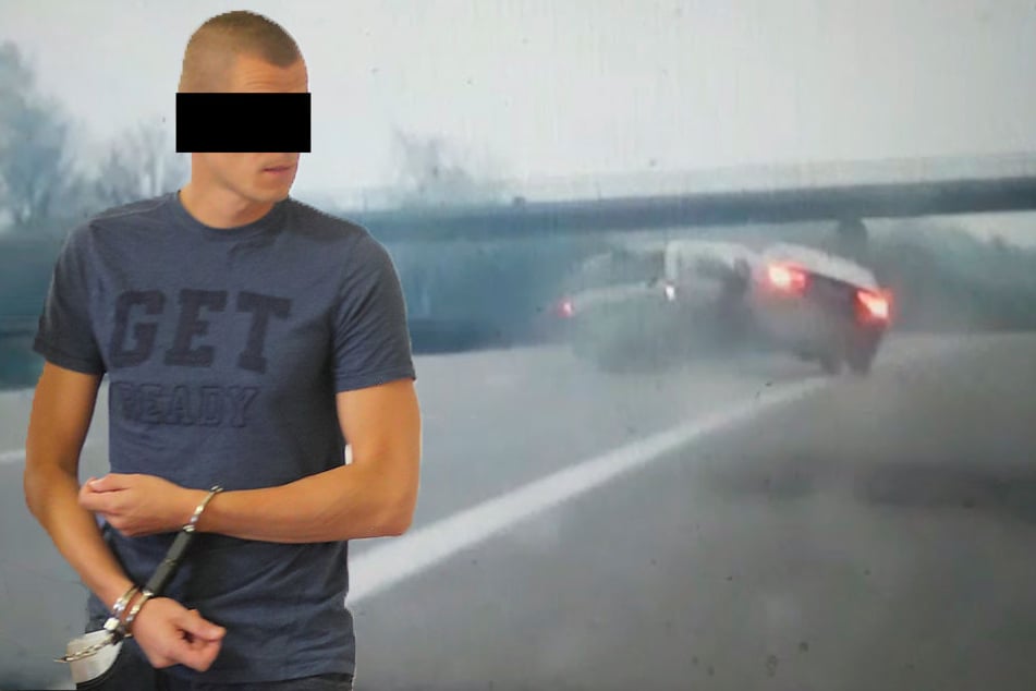 Horror-Video! Er fuhr ein geklautes Auto und löschte damit fast eine ganze Familie aus